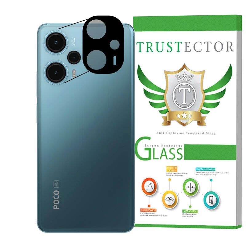 محافظ لنز دوربین تراستکتور مدل 5DLENST مناسب برای گوشی موبایل شیائومی Poco F5