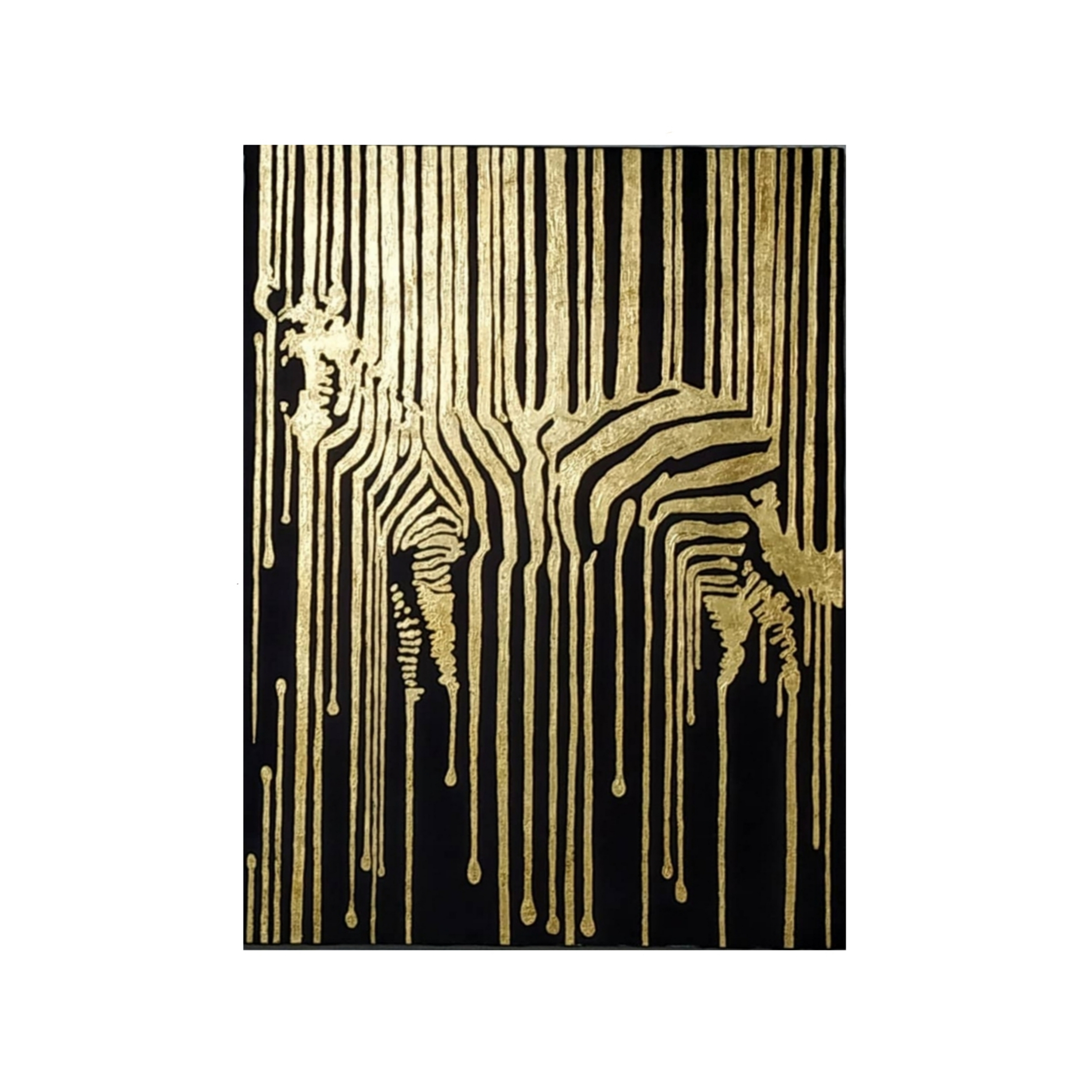 تابلو نقاشی مدل گورخر زبرا کد h657