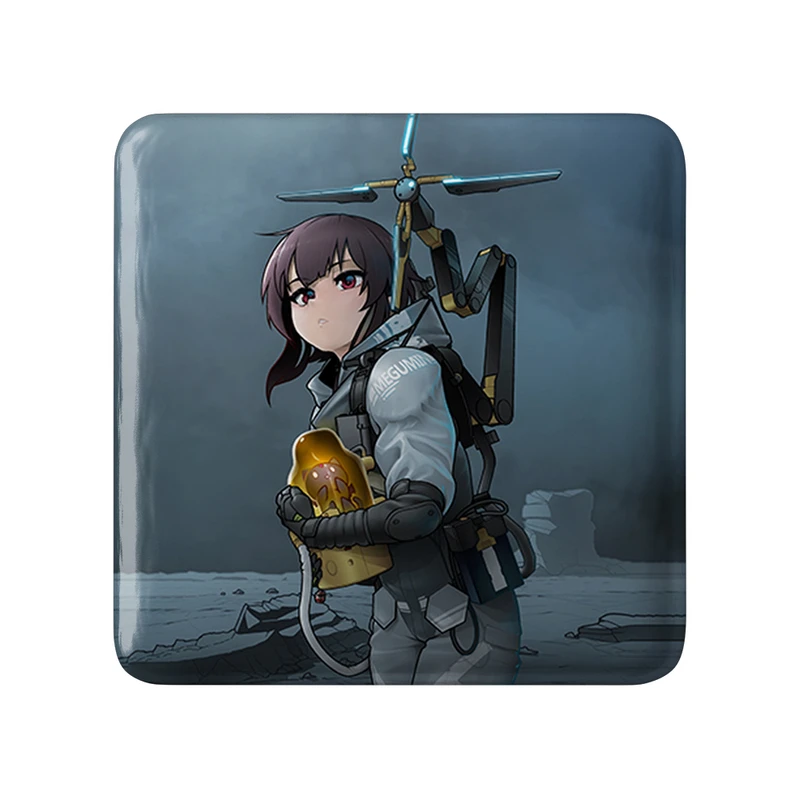 پیکسل خندالو طرح بازی دث استرندینگ (Death Stranding) مدل مربعی کد 35132