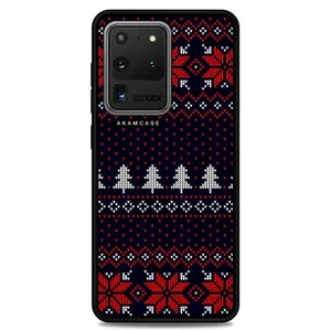 AKAM AMC-WSGS20U-WINTER FABRIC-23 Cover For Samsung Galaxy S20 Ultra