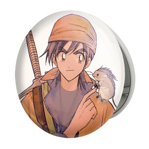 آینه جیبی خندالو طرح بازی دراگون کوئست (Dragon Quest) مدل تاشو کد 35219