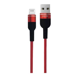 کابل شارژ USB به لایتنینگ آرسون مدل AN-CA15 طول 1متر