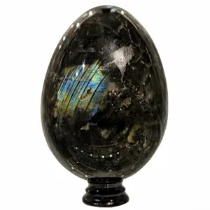 سنگ راف لابرادوریت مدل تخم مرغی کد ALBT1