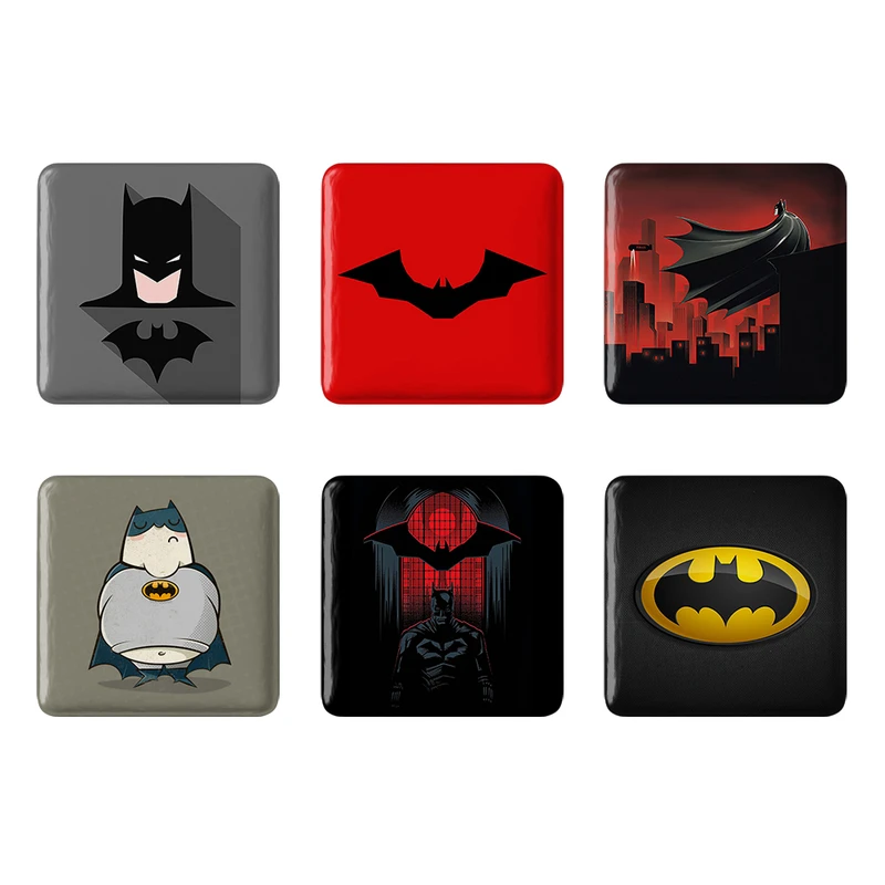 مگنت خندالو طرح بتمن Batman کد 1652B مجموعه 6 عددی