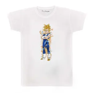 تی شرت بچگانه پرمانه طرح انیمه دراگون بال کد pmt.3747