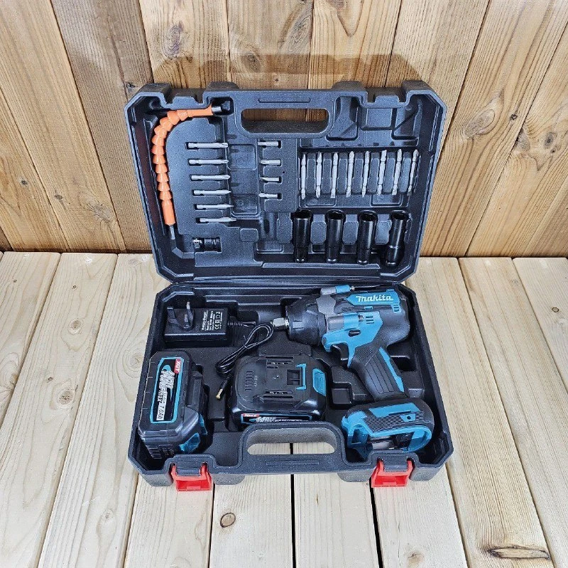 عکس شماره 2 : آچار بکس سوپر صنعتی شارژی باس مدل 148v مجموعه 28 عددی