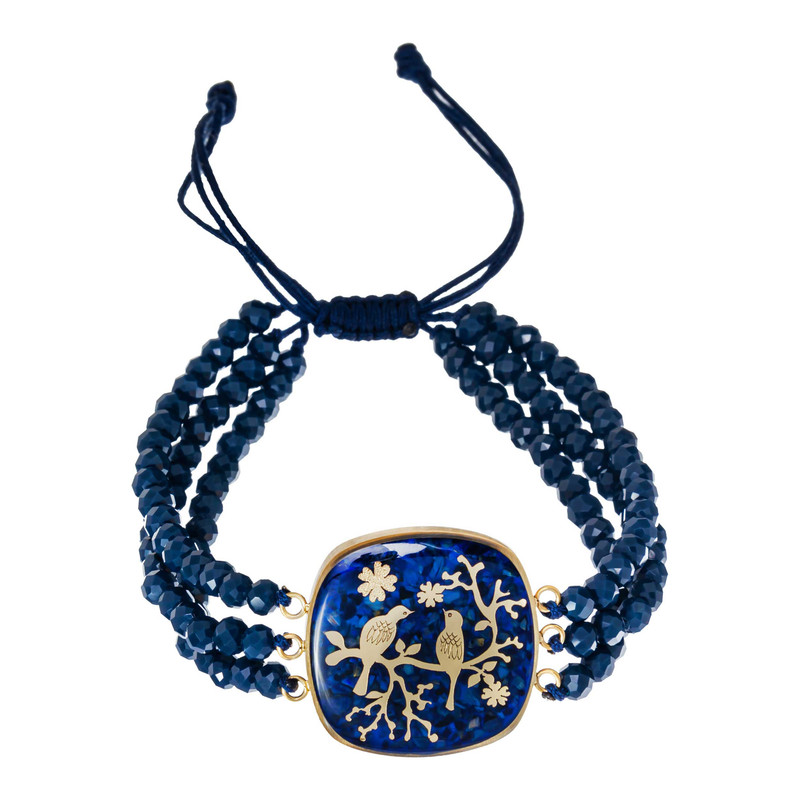 دستبند زنانه دانژه مدل گلستان کد ZWNM25T4016