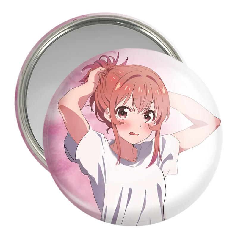 آینه جیبی خندالو مدل ساکوراساوا انیمه کانوجواوکاری  کد 18228