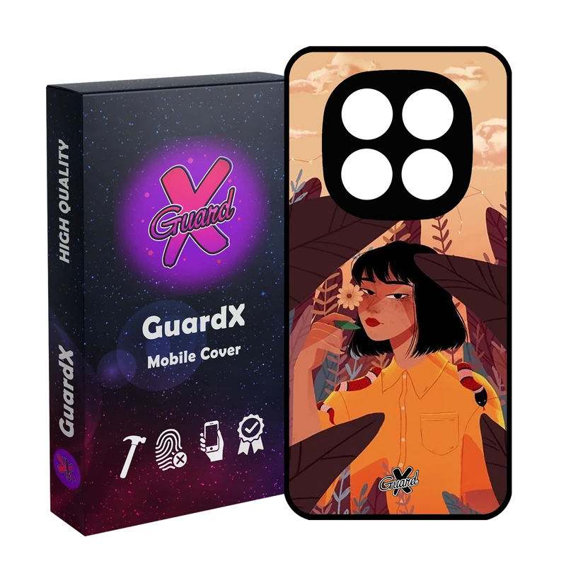 کاور گارد ایکس طرح Girl مدل 10327 مناسب برای گوشی موبایل شیائومی Redmi Note 14 Pro 4G
