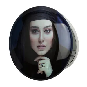 آینه جیبی خندالو طرح سحر قریشی مدل تاشو کد 10463 