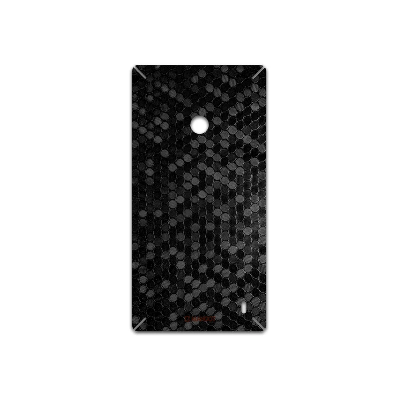 برچسب پوششی ماهوت مدل Honey-Comb-Circle مناسب برای گوشی موبایل نوکیا Lumia 520