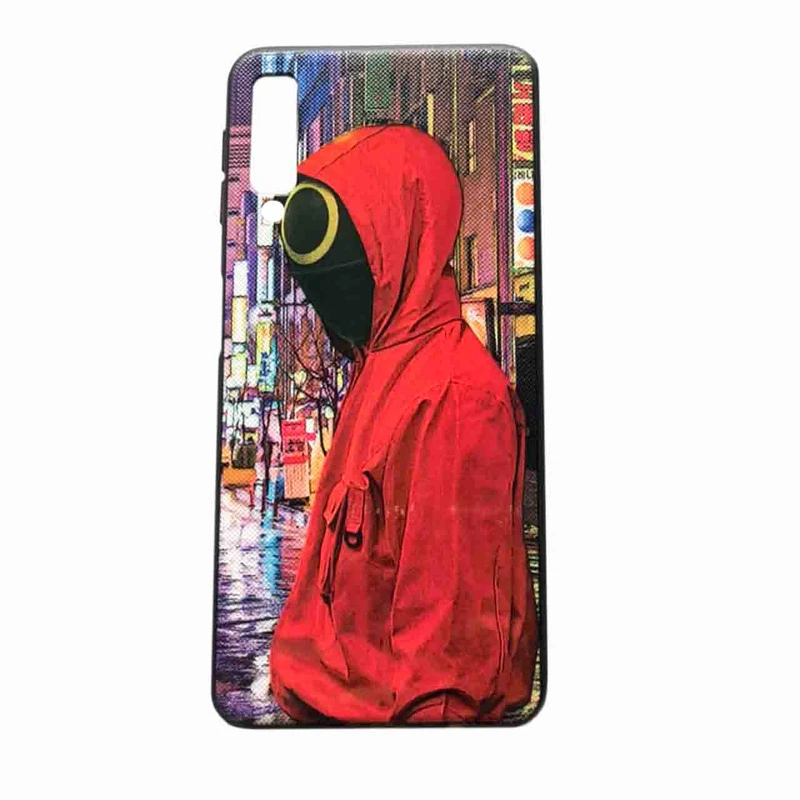 کاور طرح بازی مرکب مدل Circle0750 مناسب برای گوشی موبایل سامسونگ Galaxy A7 2018 / A750 