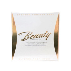 لنز چشم بیوتی شماره 22 مدل AJA220 رنگ قهوه ای شکلاتی روشن