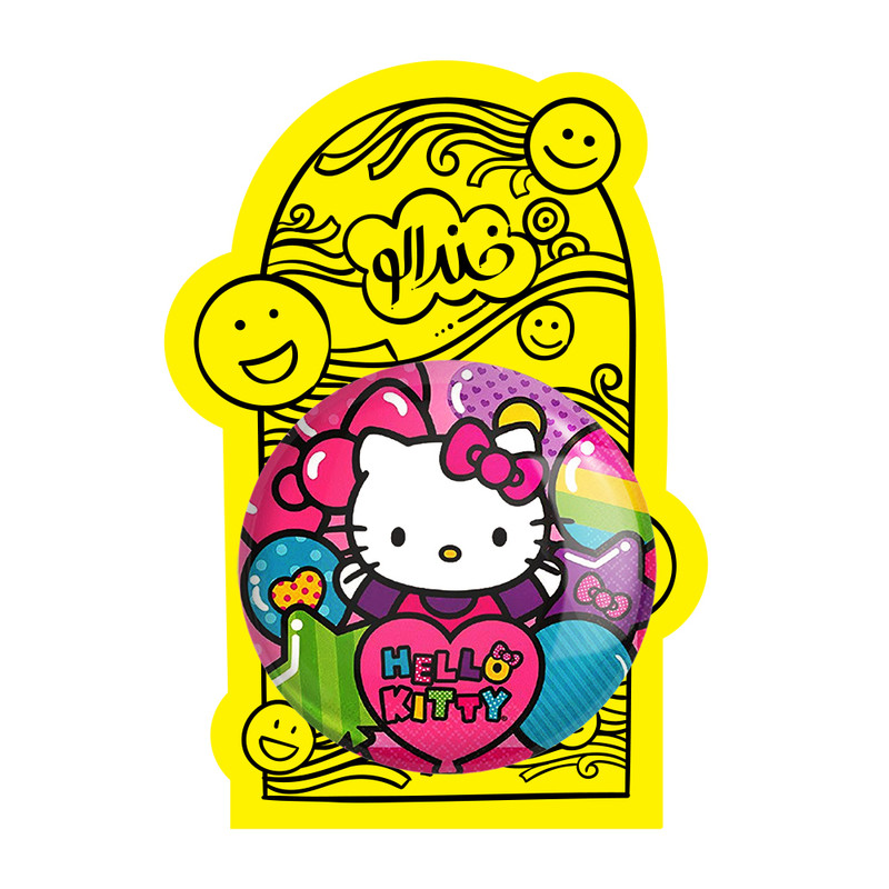 آینه جیبی خندالو مدل هلو کیتی Hello Kitty  کد 2481