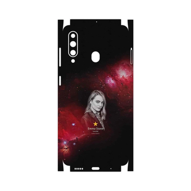 برچسب پوششی ماهوت مدل Emma Stone-FullSkin مناسب برای گوشی موبایل سامسونگ Galaxy A60