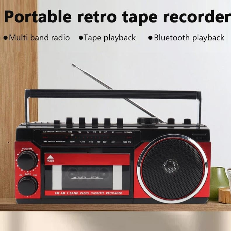 رادیو FM، AM، SW مدل رادیو کاست خور پوکسینگ مدل px-250Bt دارای پورت USB