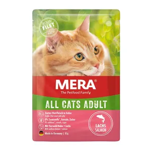 پوچ گربه مرا مدل ALL CATS ADULT طعم ماهی وزن 85 گرم