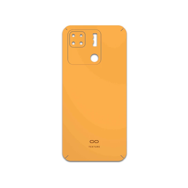 برچسب پوششی ماهوت مدل Matte-Orange مناسب برای گوشی موبایل شیائومی Redmi 10A
