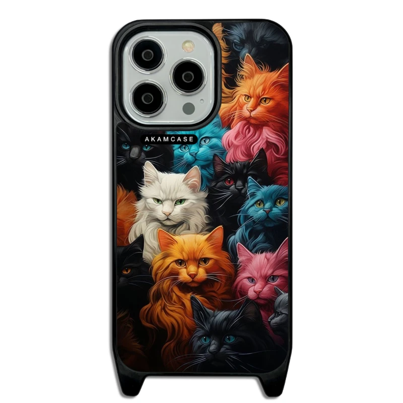 کاور آکام مدل AMC-WLA13PRO-CATS1 مناسب برای گوشی موبایل اپل iPhone 13 Pro