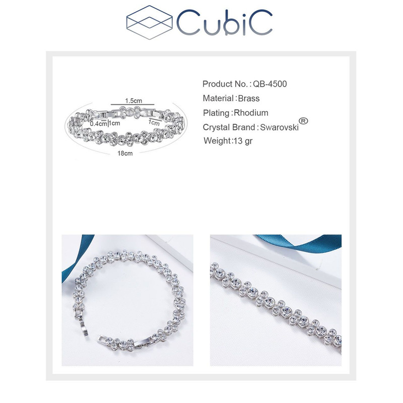 دستبند زنانه کوبیک مدل QB-4500