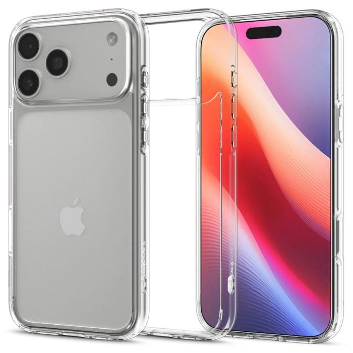 کاور اسپیگن مدل ultra hiybrid مناسب برای گوشی موبایل اپل iphone 17 promax