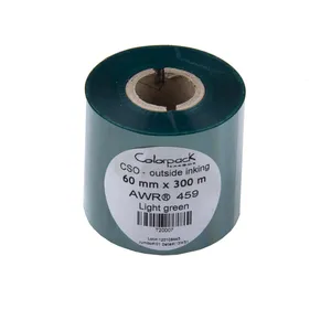 ریبون رنگی پرینتر لیبل زن مدل Wax 60mm x 300m