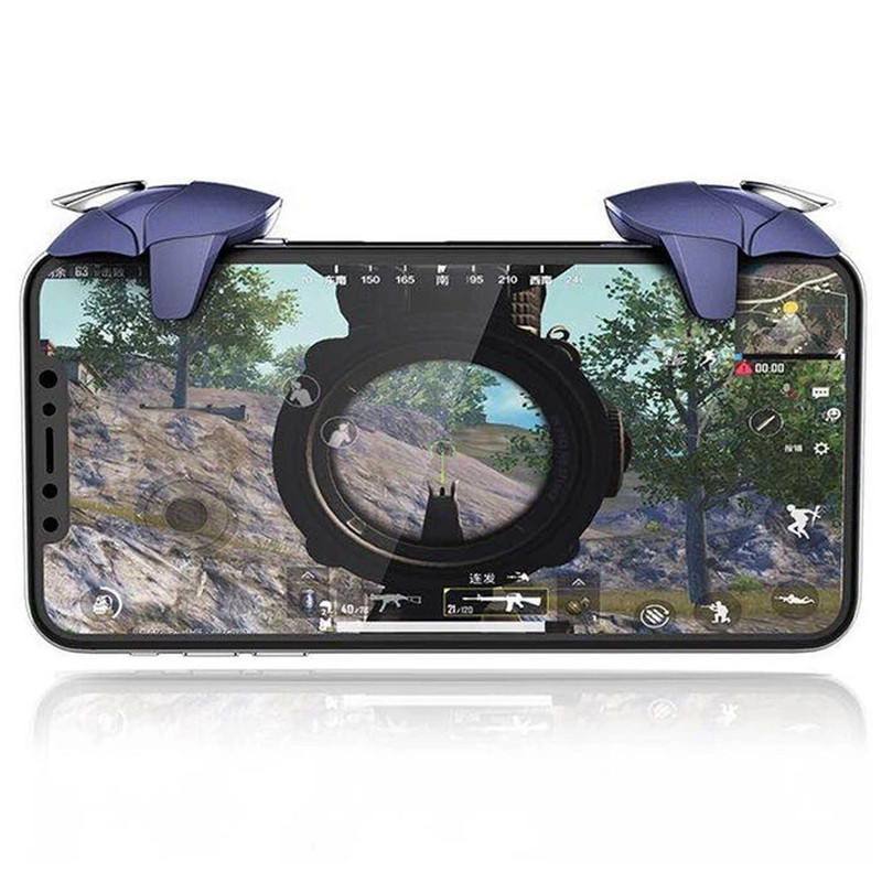 آستین کنترل کننده انگشت مدل SHARK-2IN1 به همراه دسته بازی Pubg
