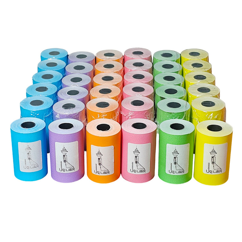 کاغذ پرینتر حرارتی پایتخت رول مدل Pos MCB14 بسته 30 عددی