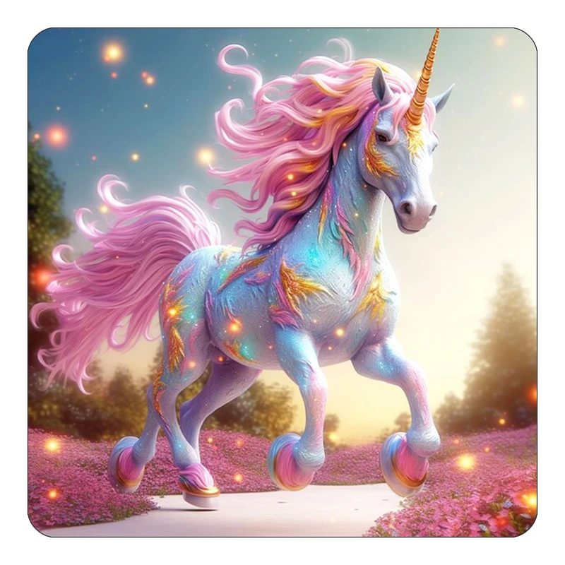 مگنت کاکتی طرح اسب تک شاخ و یونیکورن مدل mp29068