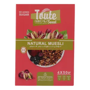 میوسلی جو دوسر، پسته و گل محمدی توت سوییت - 200 گرم