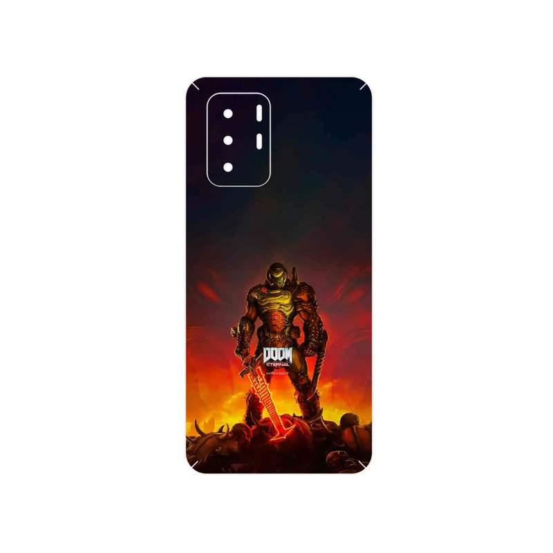 برچسب پوششی ماهوت مدل DOOM Game Series مناسب برای گوشی موبایل شیائومی Redmi Note 10 Pro (China)