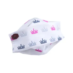 ماسک پارچه ای بچگانه طرح Crown-v2
