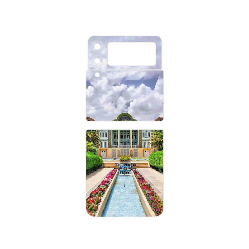 برچسب پوششی ماهوت مدل Eram garden مناسب برای گوشی موبایل سامسونگ Galaxy Z Flip3 5G