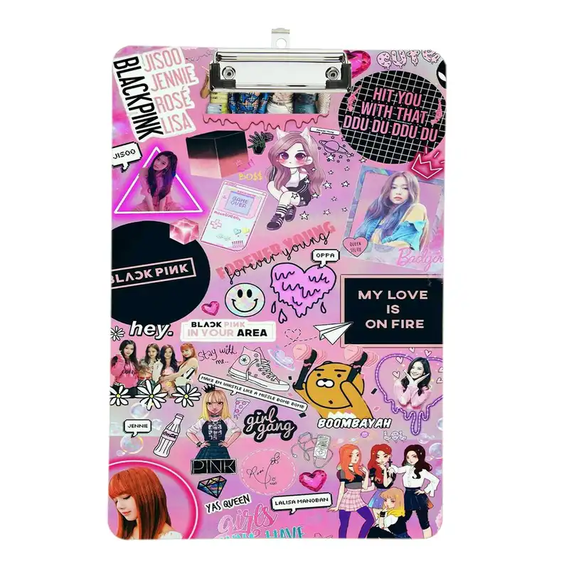 تخته شاسی طرح بلک پینک کد blp10 سایز A4