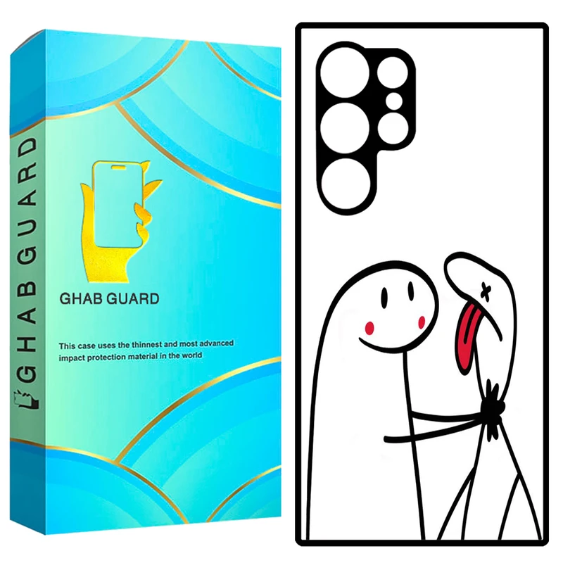 کاور قاب گارد طرح آدمک مدل GCHPS23U مناسب برای گوشی موبایل سامسونگ Galaxy S23 Ultra 5G  