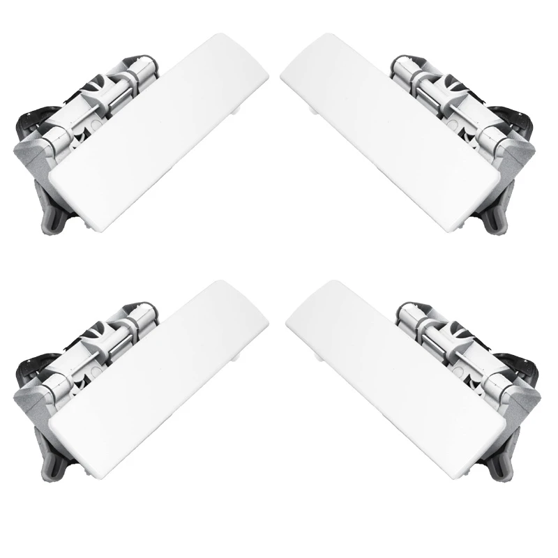 دستگیره بیرونی درب خودرو کالانیکس مدل DAS-PARSWHT-100386 مناسب برای پژو پارس مجموعه 4 عددی