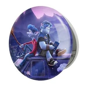 آینه جیبی خندالو طرح به پیش Onward مدل تاشو کد 4833 