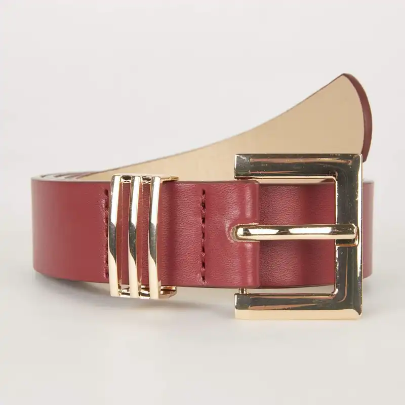 کمربند زنانه دفکتو مدل چرم Factor