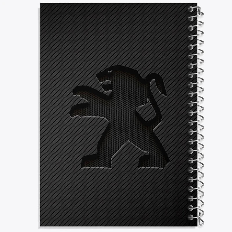 دفتر مشق 100 برگ خندالو طرح پژو Peugeot کد 23646