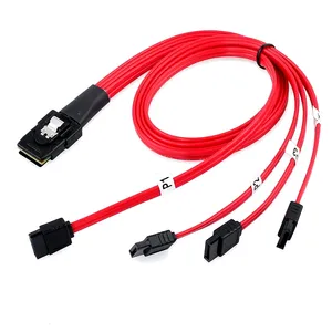 کابل تبدیل Mini SAS SFF-8087 به چهار SATA اسمارطور مدل SM75