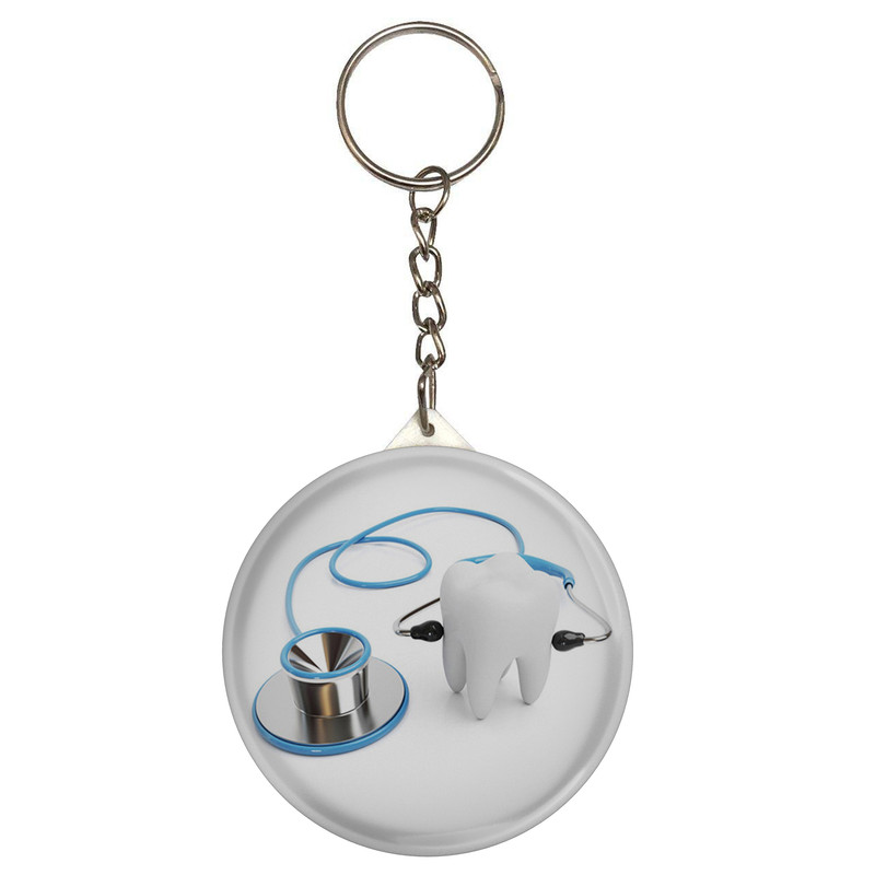 جاکلیدی طرح دندان و گوشی پزشکی مدل S7997 جاکلیدی طرح دندان و گوشی پزشکی مدل S7997