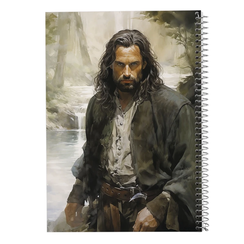 دفتر مشق 50 برگ مدوپد مدل  ارباب حلقه ها The Lord of the Rings کد DF3116