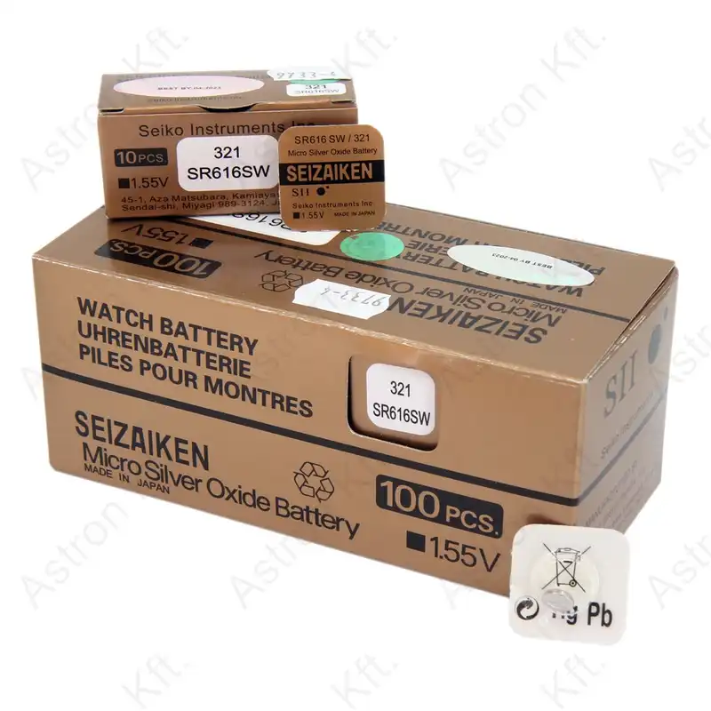 باتری ساعت سيزاکن مدل   SR616SW 321
