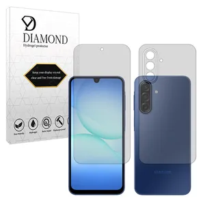 Diamond Tough model transparent screen protector suitable for Samsung Galaxy A17 mobile phone along with the back protector