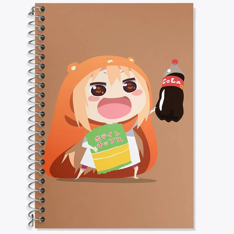 دفتر لغت 50 برگ خندالو مدل دوما اومارو انیمه توموداچی گیم Tomodachi Game کد 18468