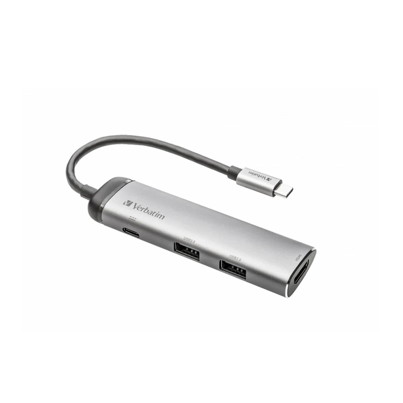 هاب 4 پورت USB-C ورباتیم مدل 49140