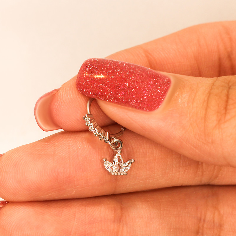 پیرسینگ بدن زنانه پایتخت مدل PS547_A پیرسینگ بدن زنانه پایتخت مدل PS547_A