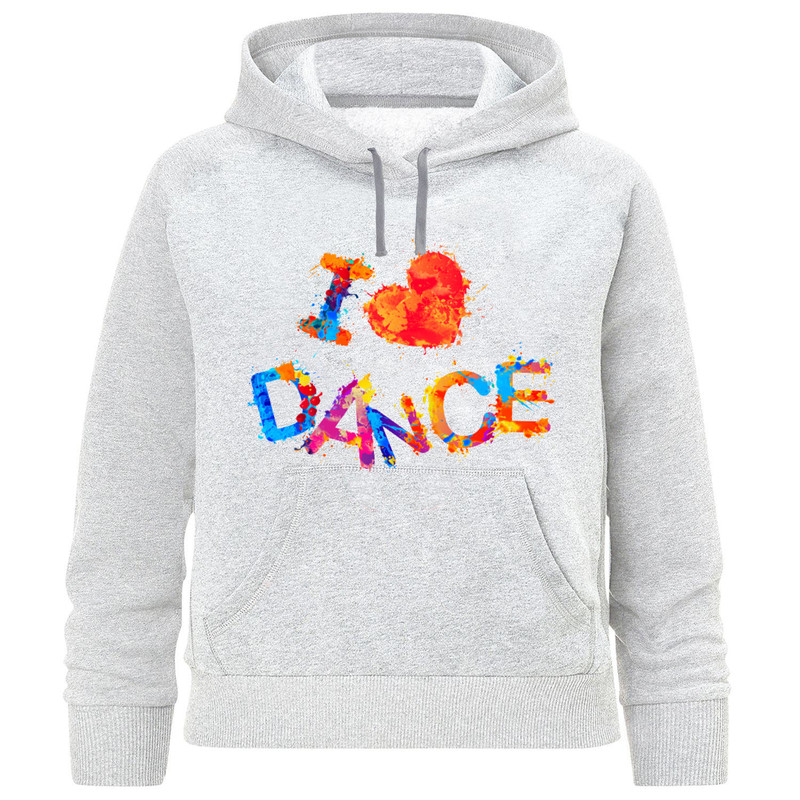 هودی دخترانه طرح DANCE کد H41