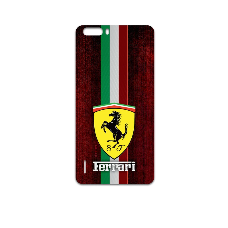 برچسب پوششی ماهوت مدل Ferrari مناسب برای گوشی موبایل آنر 6 Plus