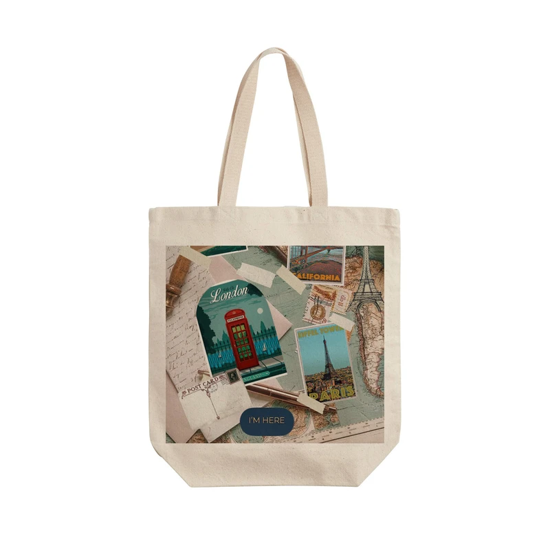 ساک خرید ترمه طراحان ایده مدل خلبان. جهانگرد کد 0075 - L